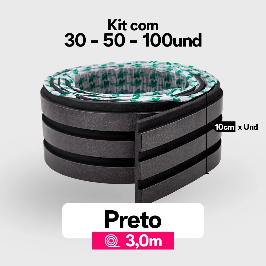 Kit Painel Ripado Autocolante 3M Laminado | PAREDES, AZULEIJOS | SUPER COLA