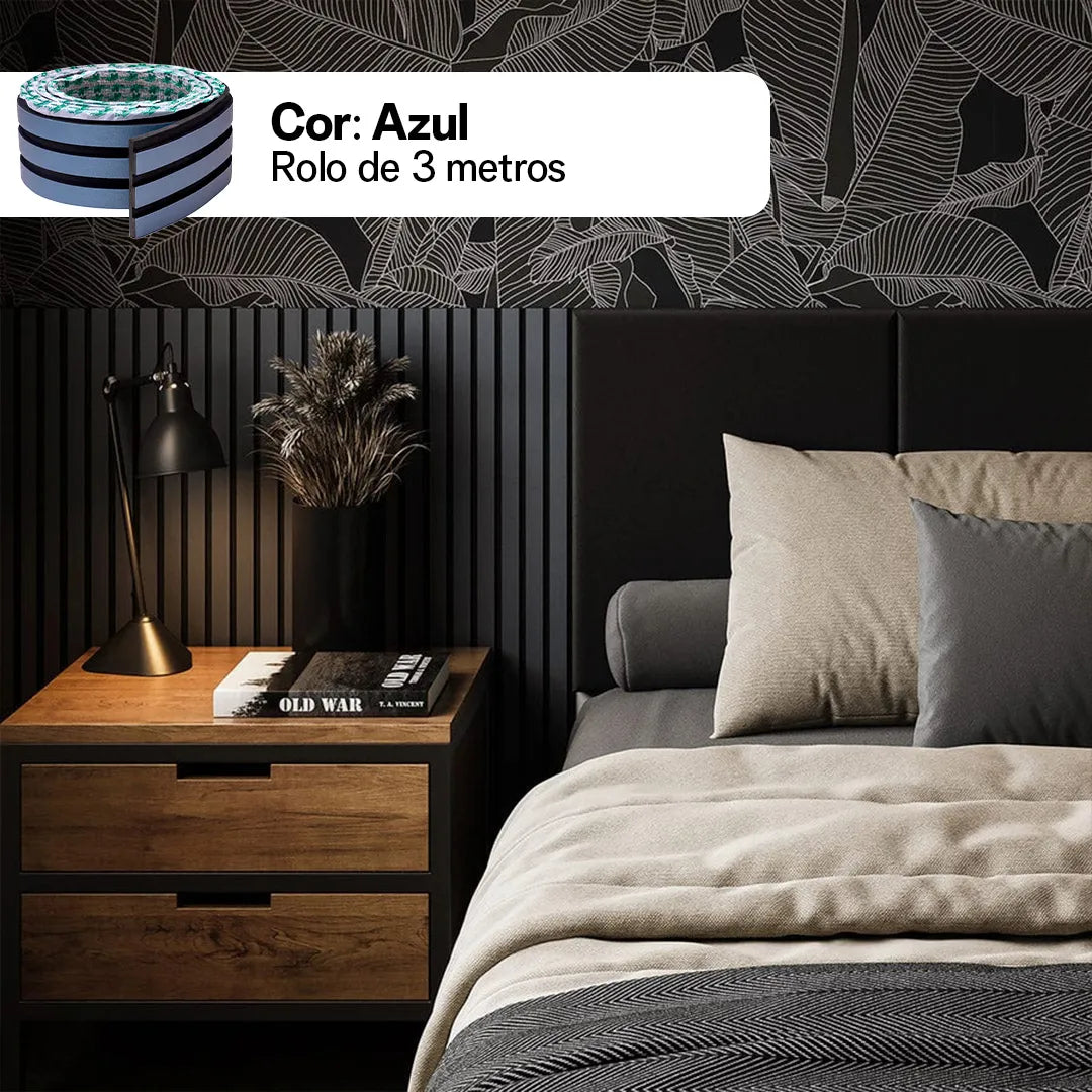 Kit Painel Ripado Autocolante 3M Laminado | PAREDES, AZULEIJOS | SUPER COLA