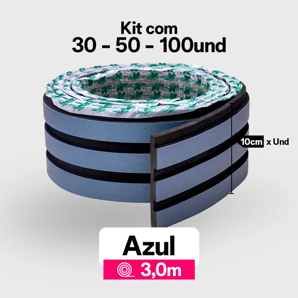 Kit Painel Ripado Autocolante 3M Laminado | PAREDES, AZULEIJOS | SUPER COLA